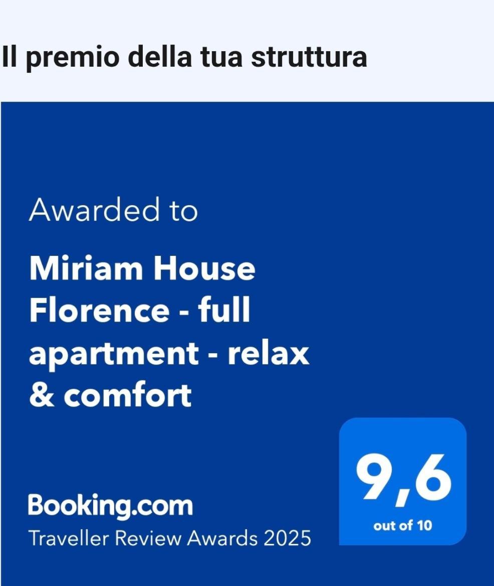 Miriam House Florence - Full Apartment - Relax & Comfort Exterior foto